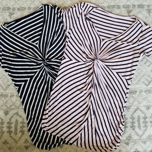 LOT of 2 Motherhood Maternity shirts Sz Med